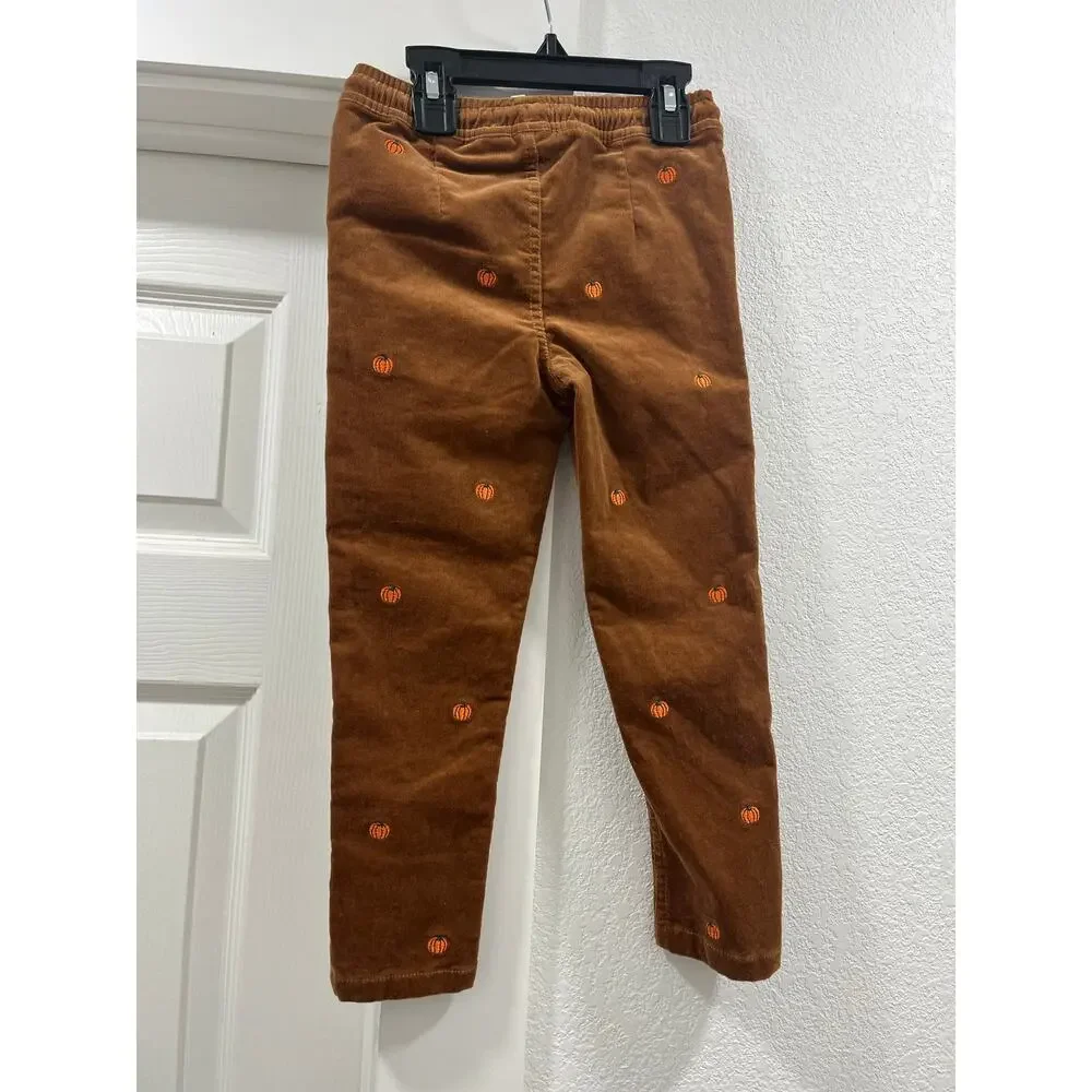 Adventurewear 360 Little Boys Schifli Pumpkin Curduroy Brown Pants Size 2